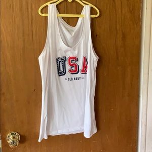 Old navy USA tank top